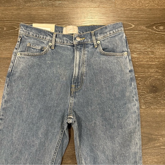 Everlane The Original’90s Cheeky High Rise Straight Leg Crop Jean Size 29 - Picture 5 of 14